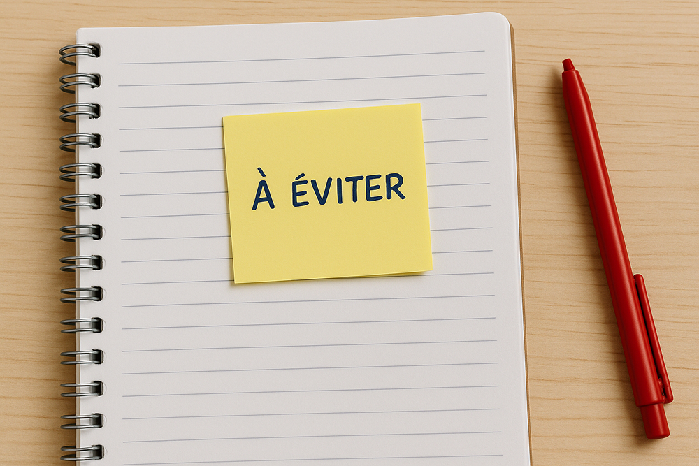 Rappels des erreurs courantes à éviter dans un mémoire